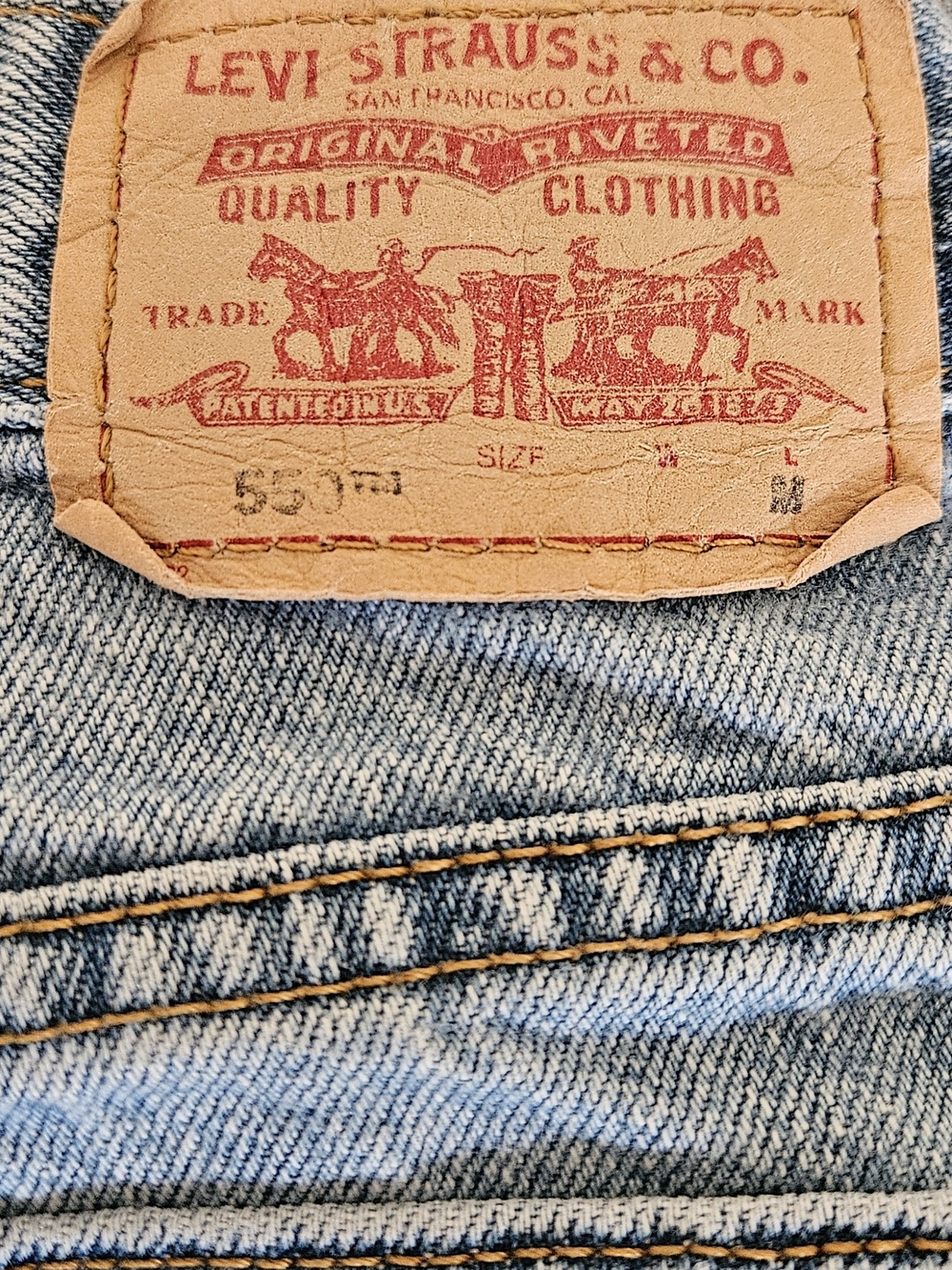 Womens Vintage 2004 Y2K Levi's 550 Jeans - 14 Miss - Picture 3 of 5